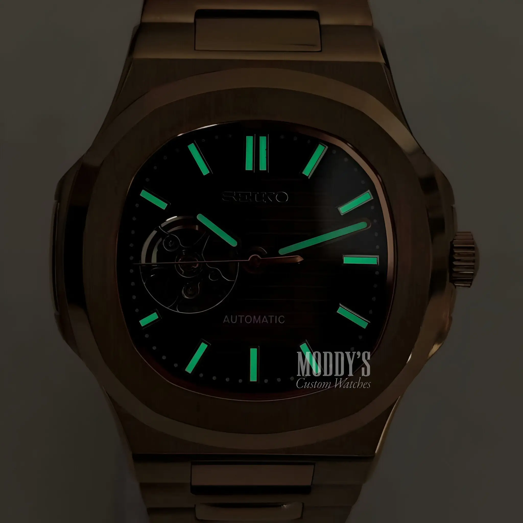 Nautiko | Rose Gold Chocolate Open Heart - Image 15