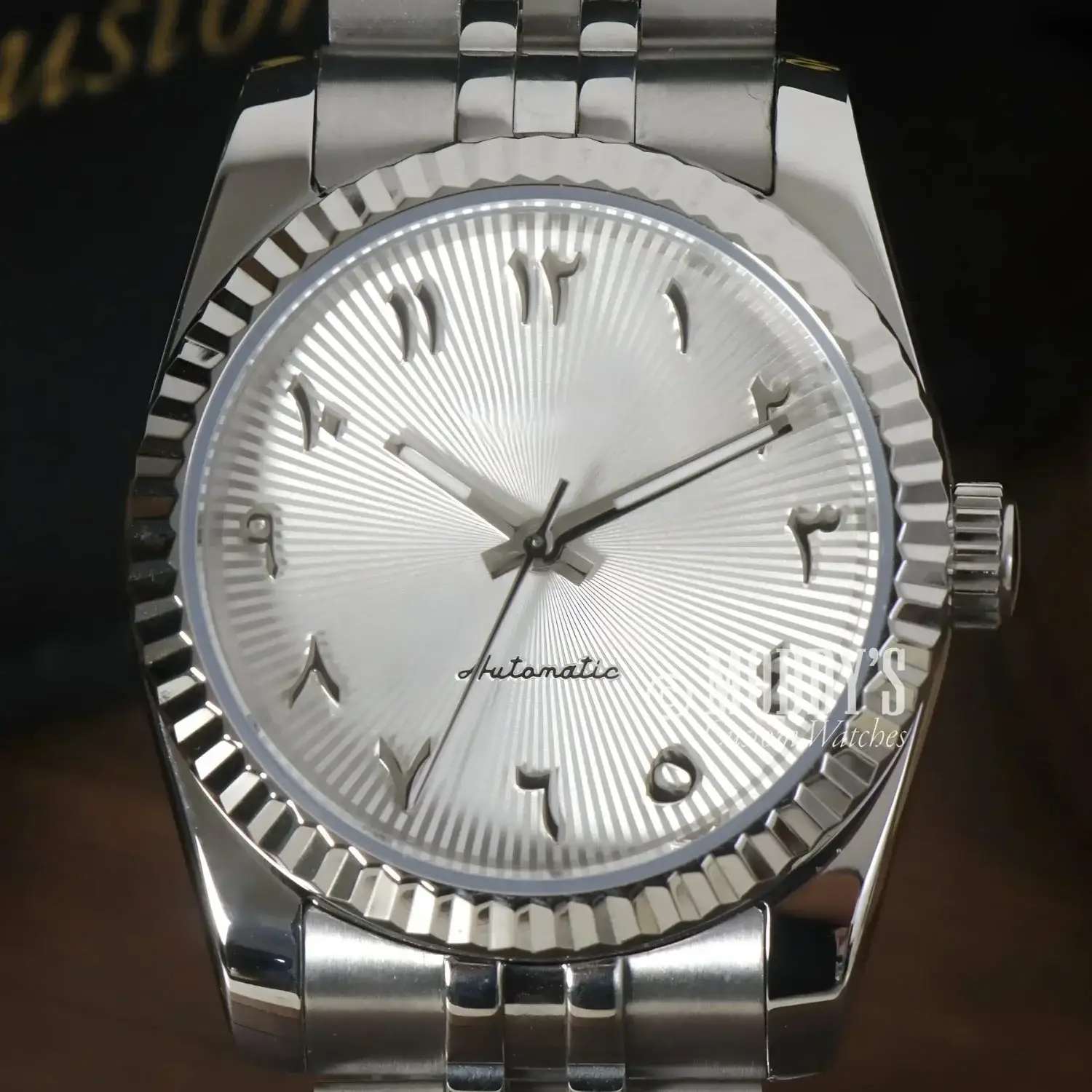 Seikojust | White Arabic Textured - Image 3