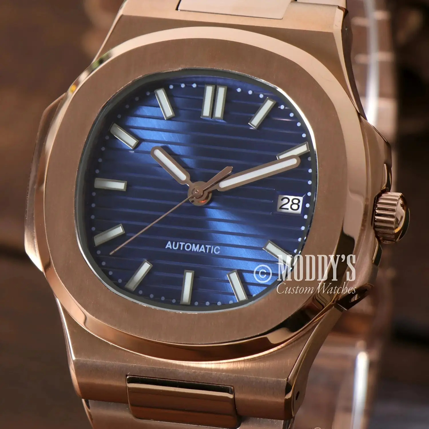 Nautiko | Rose Gold Royal Blue - Image 4